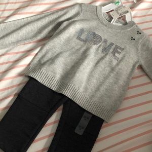 Children’s Place Sweater set